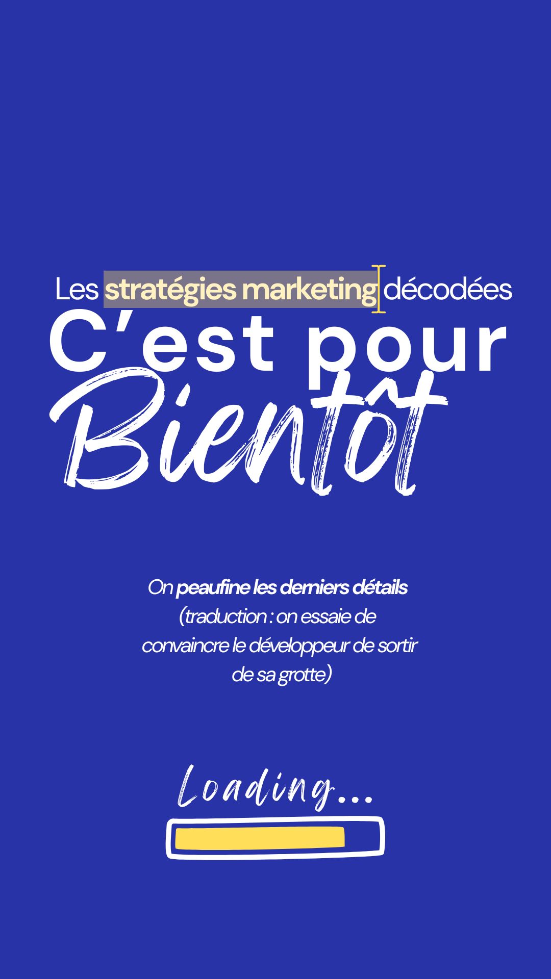 Stratégies marketing digital décodées pour TPE - Site en construction Artemis